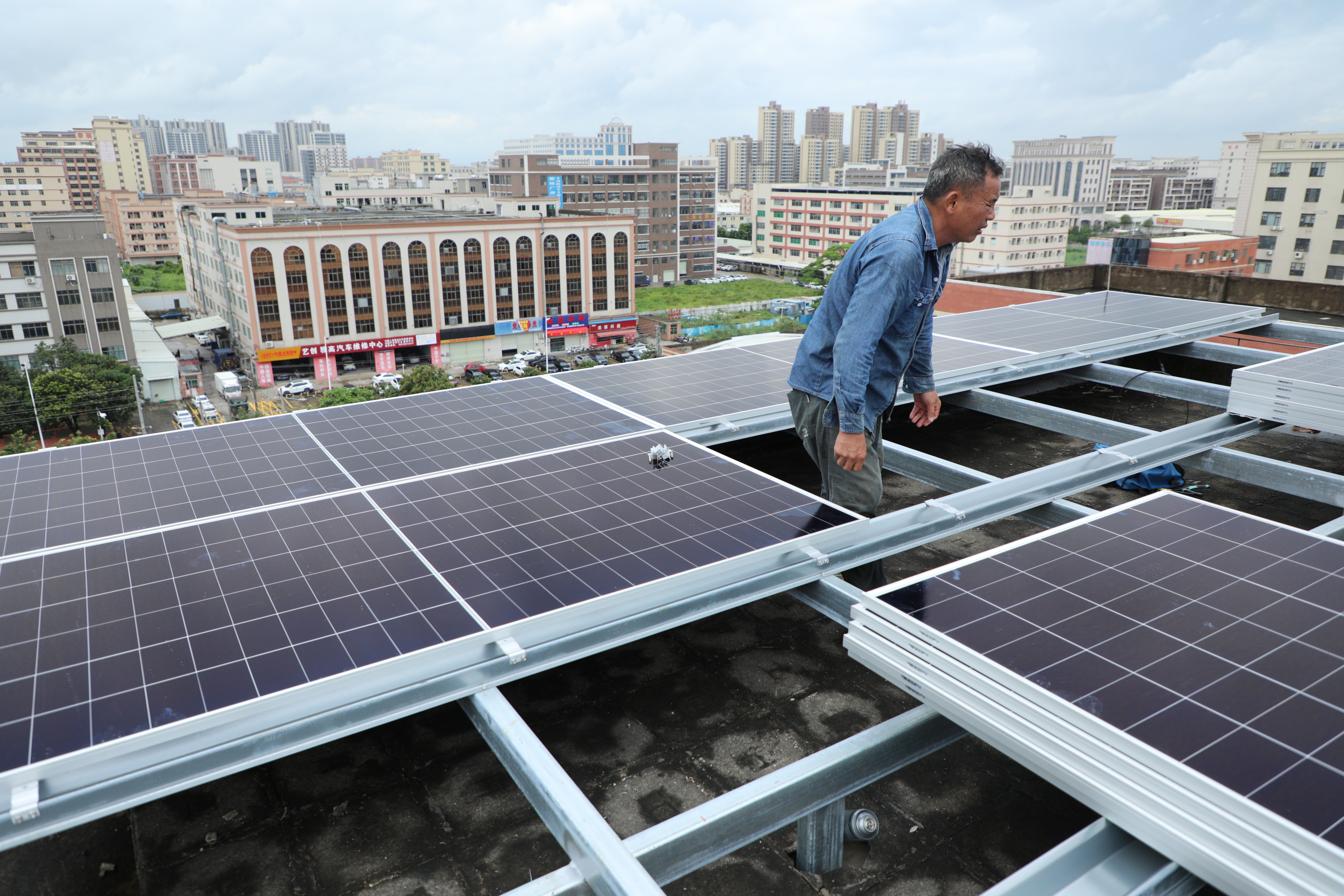 home solar battery installation