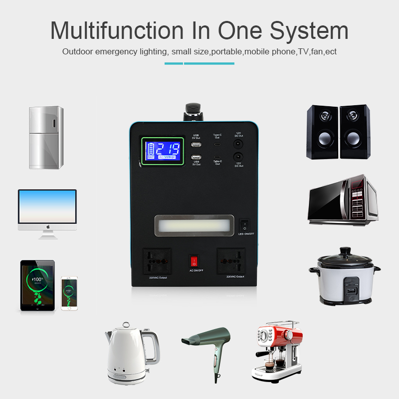 Household Mobile Power Supply of All-in-One Solar Portable Power Generation System