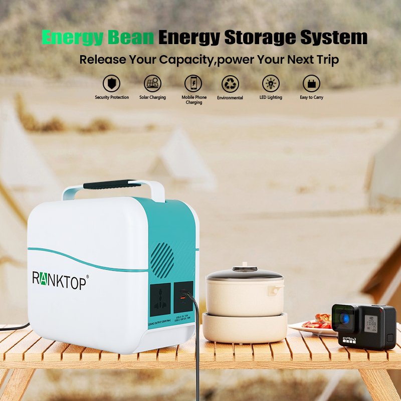Hybrid off-Grid Portable Solar Home Power Lithium lon Battery Inverter PV Energy Storage System