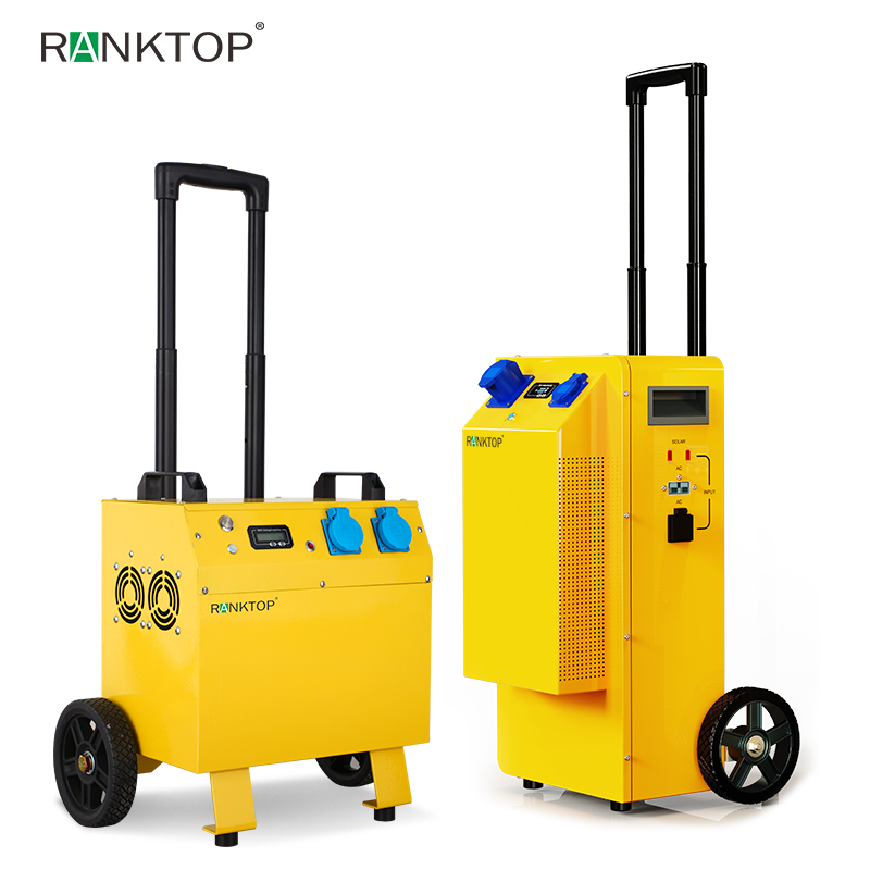 High Power Portable Energy Storage Power Supply Rated for Outdoor Industrial Construction Site Engineering