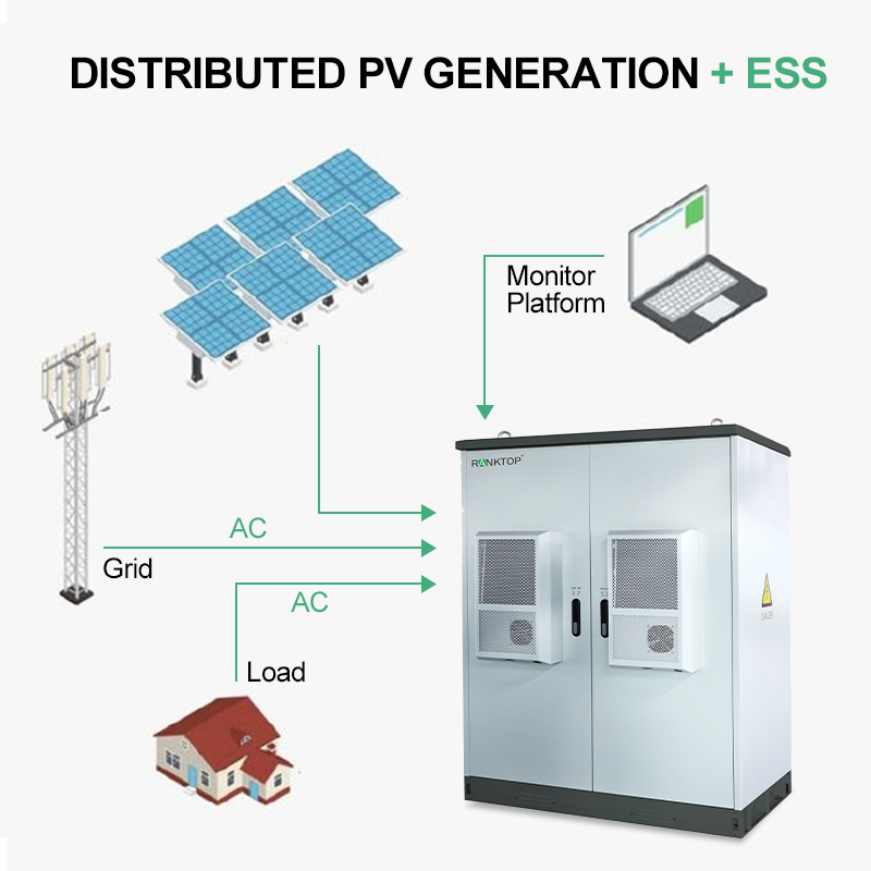 kabinete ng imbakan ng enerhiya para sa industriya, 40KWH na malalaking sistema ng imbakan ng enerhiya, 20KW na imbakan ng baterya para sa negosyo