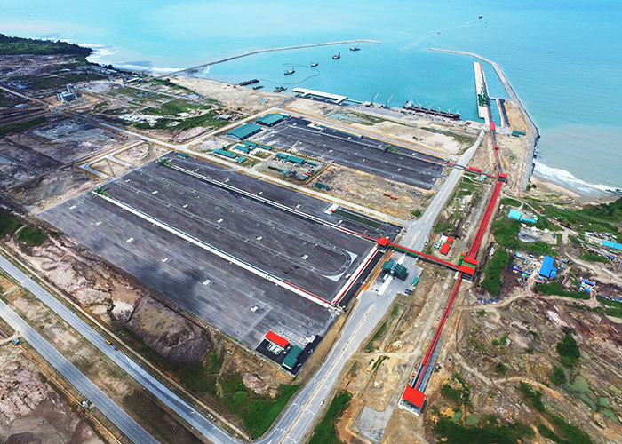 Hafen von Samalaju, Malaysia