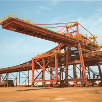 Kontinuierliche Stapelanlage mit hoher Kapazität