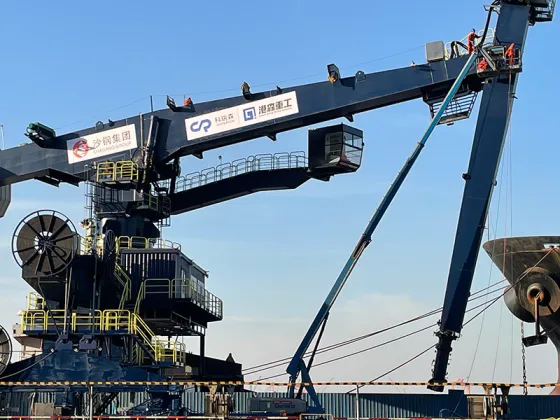 Przyjazny dla środowiska rozładunek statków