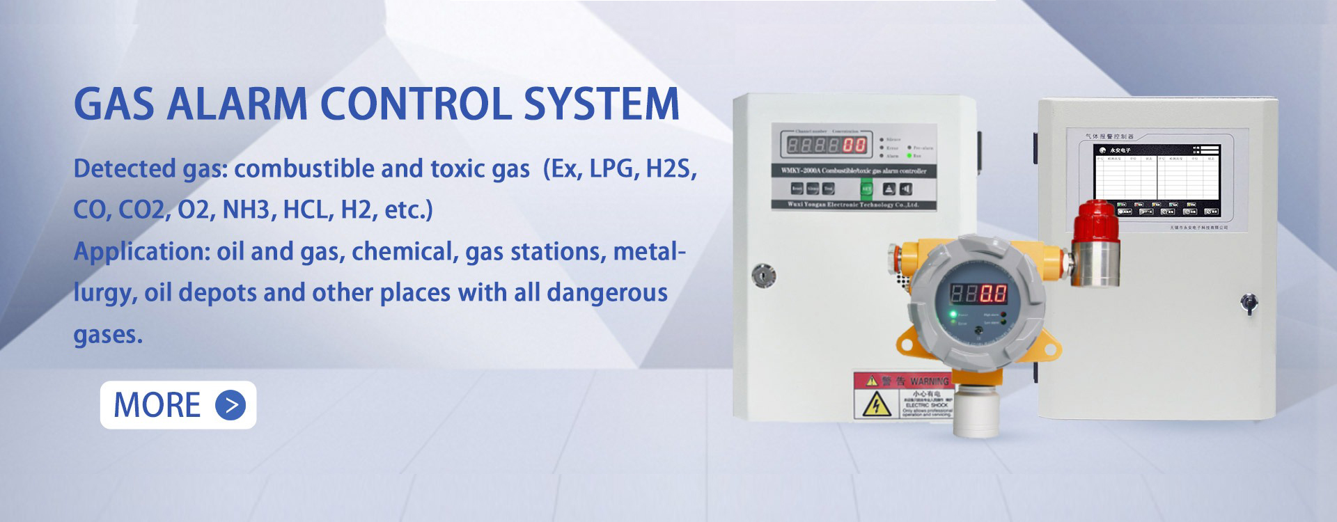 GAS ALARM CONTROL SYSTEM