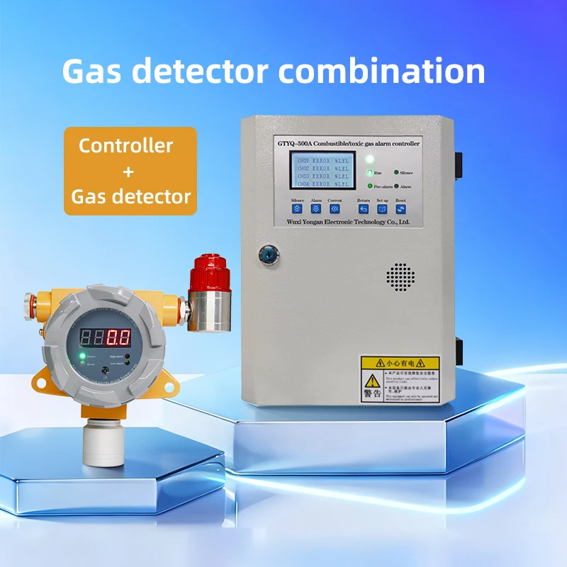 Fixed Explosion Proof Combustible Gas Detector for Gas Cylinder Storage Warehouse Industrial Safety