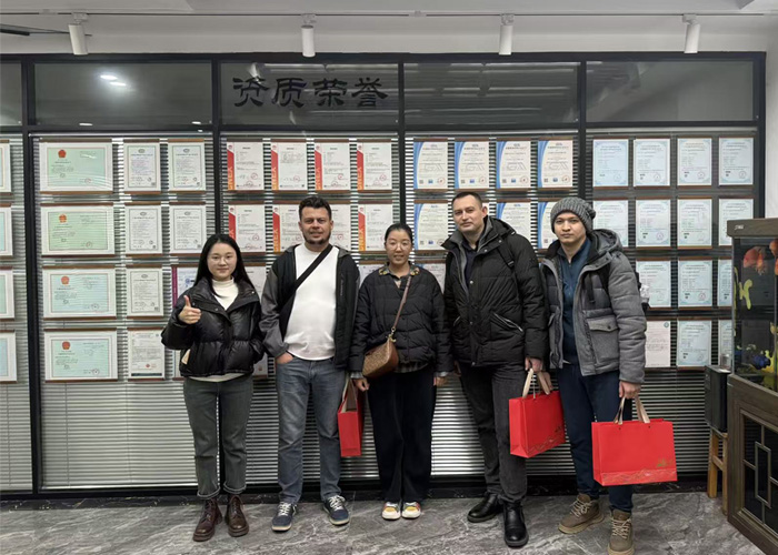 Visiting Kazakhstan Client and CEMS Product Tour Record