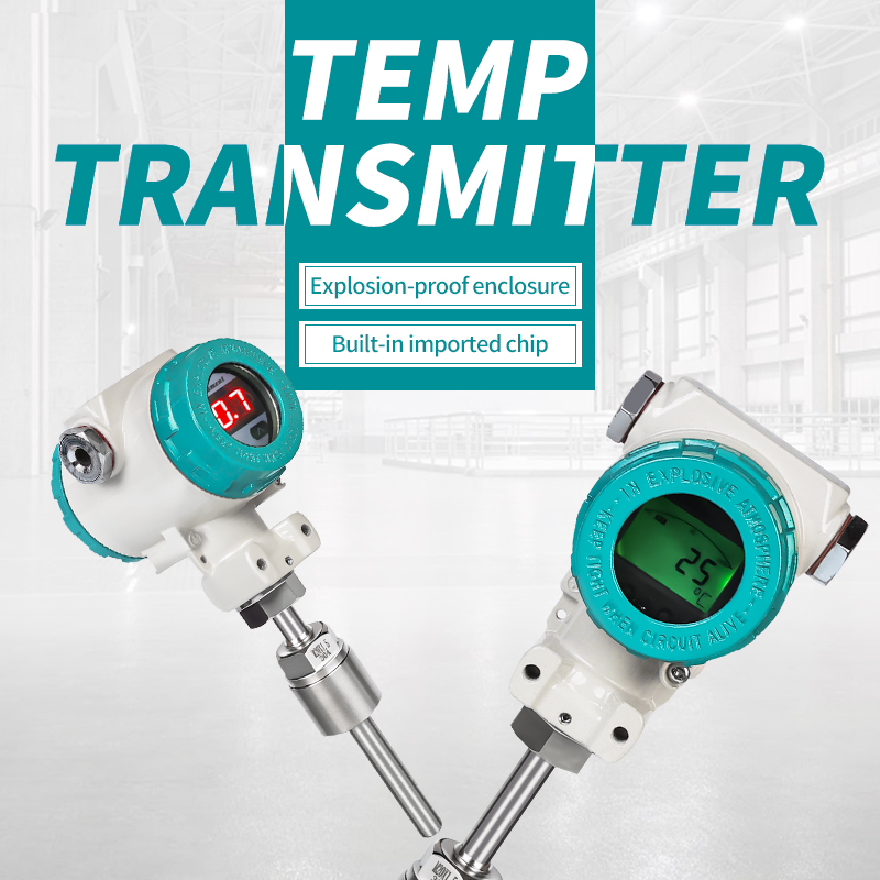 ATEX Certified Explosion-Proof PT100 Temperature Transmitter