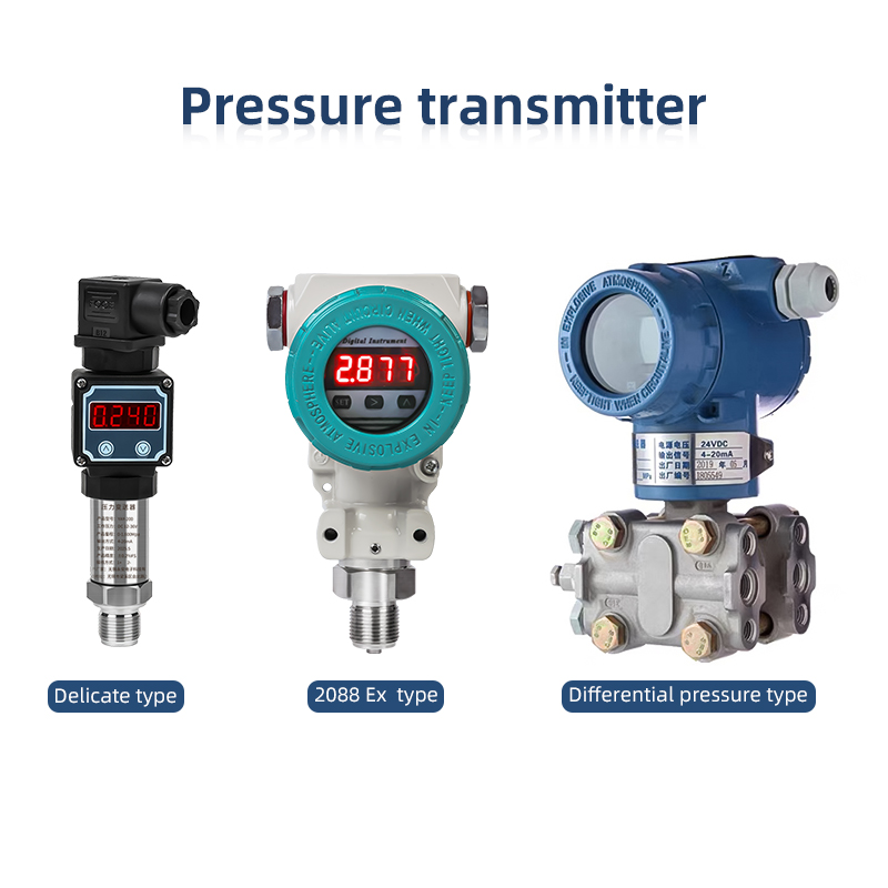 4-20mA HART Stainless Steel Explosion Proof Pressure Transmitter for Water Oil Gas Industrial