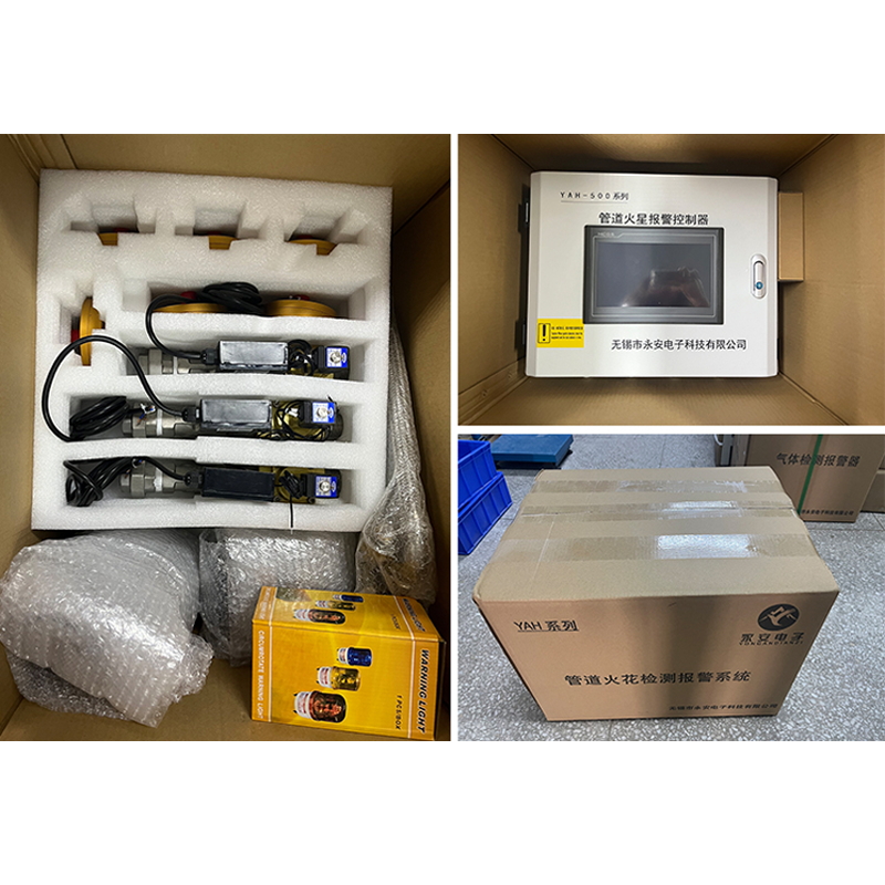 Pipeline Spark Detection for the woodworking factory