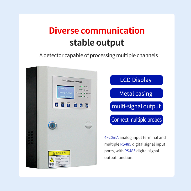 Industrial Multi-Channel Gas Control Panel