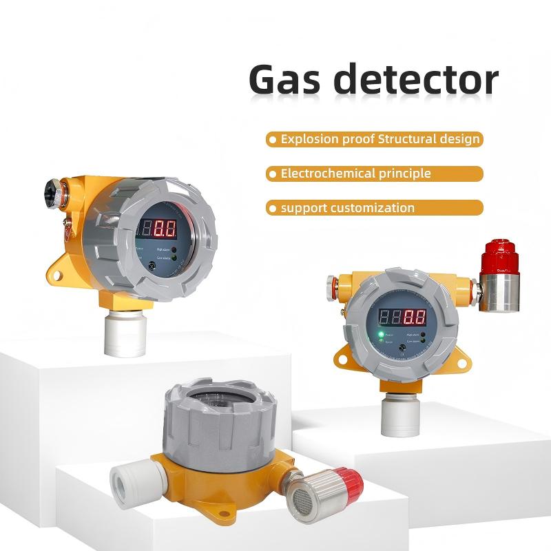 Fixed Carbon Monoxide CO Gas Detector 0-1000ppm for Chemical Plant