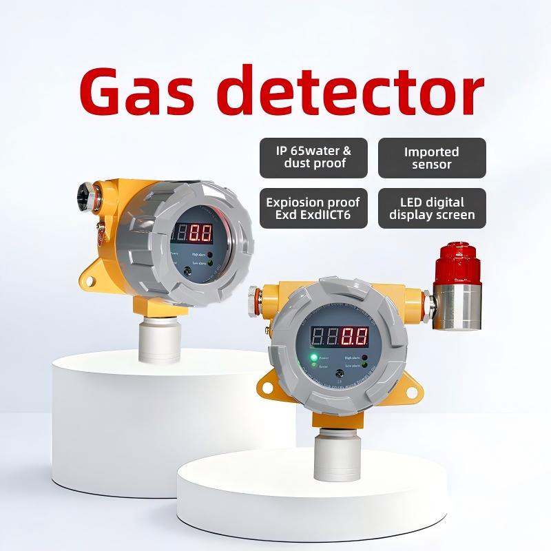 Industrial 4-20mA CL2 gas Detector chlorine gas sensor for water treatment