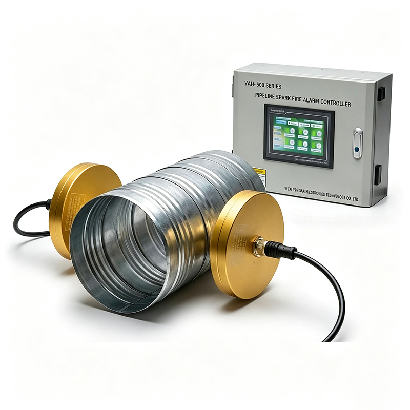 ATEX Duct Spark Detector & Alarm System|Automatic Spark Suppression for Dust Collector