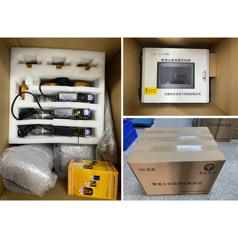 ATEX Duct Spark Detector & Alarm System|Automatic Spark Suppression for Dust Collector