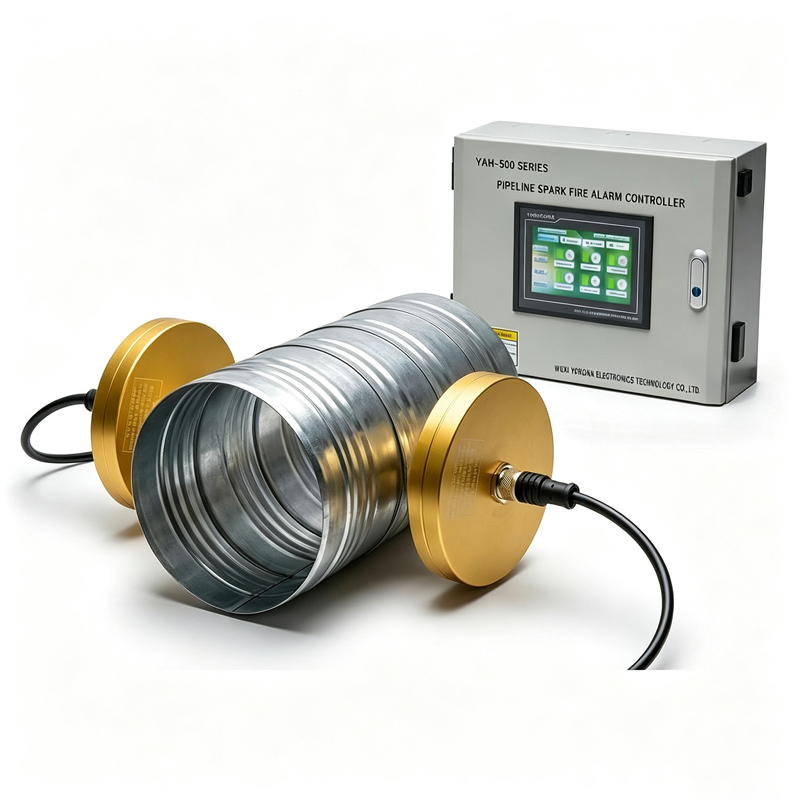 Wood Processing Fire Protection with ATEX Duct Spark Detector & CE Alarm Controlle