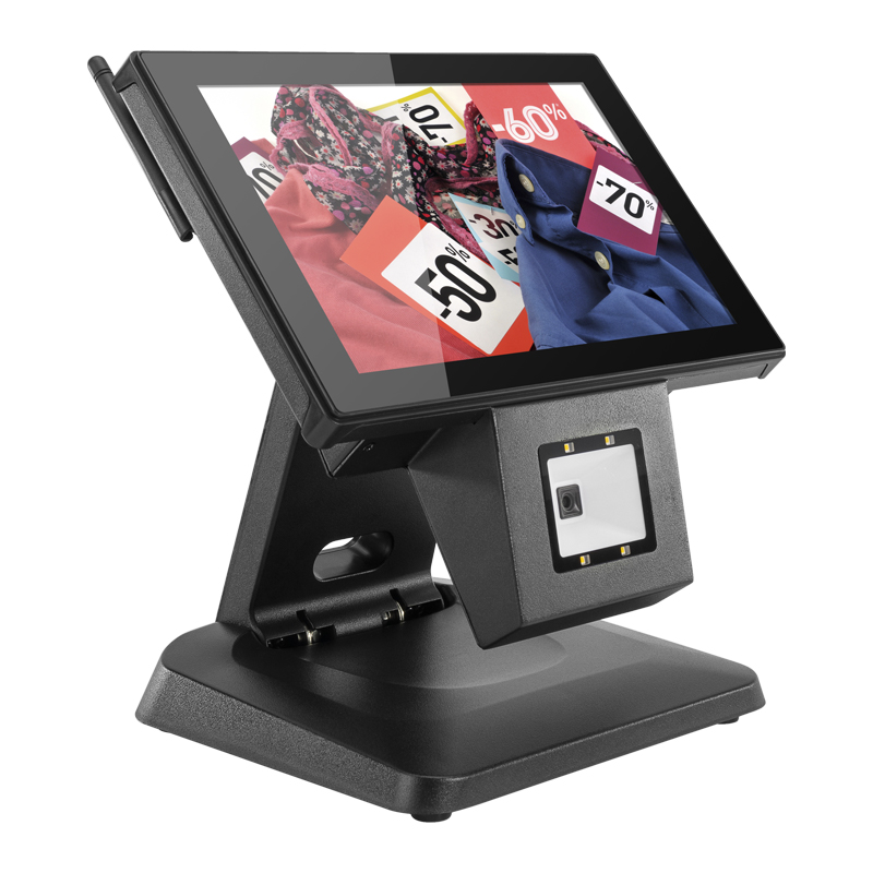 2023 The latest design wholesale android tablet price checker pos a pricing machine retail price checker with stand