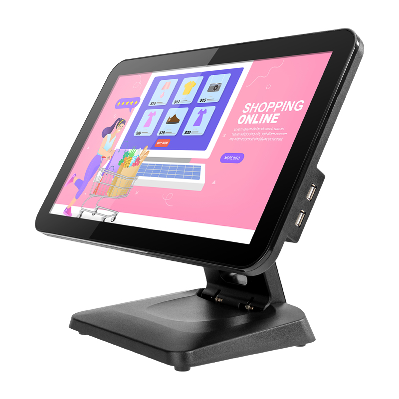 2023 The latest design Foldable touch screen pos terminal dual touch screen cash register
