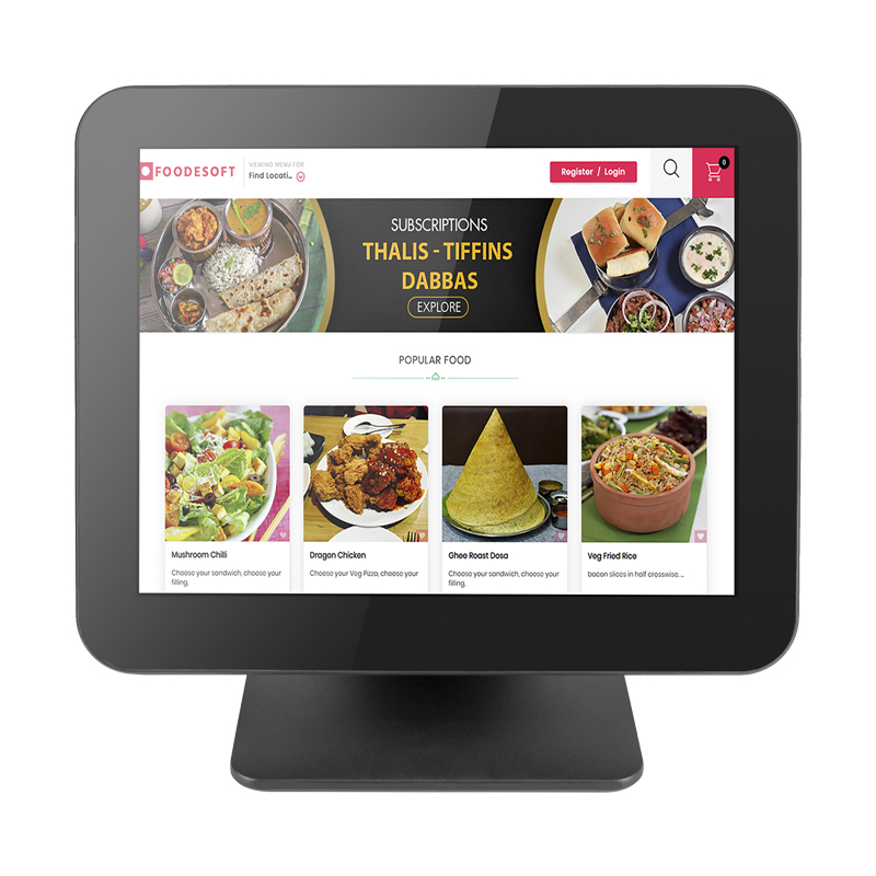 2023 cash register for restaurant business pos systems 15 inch pos machine