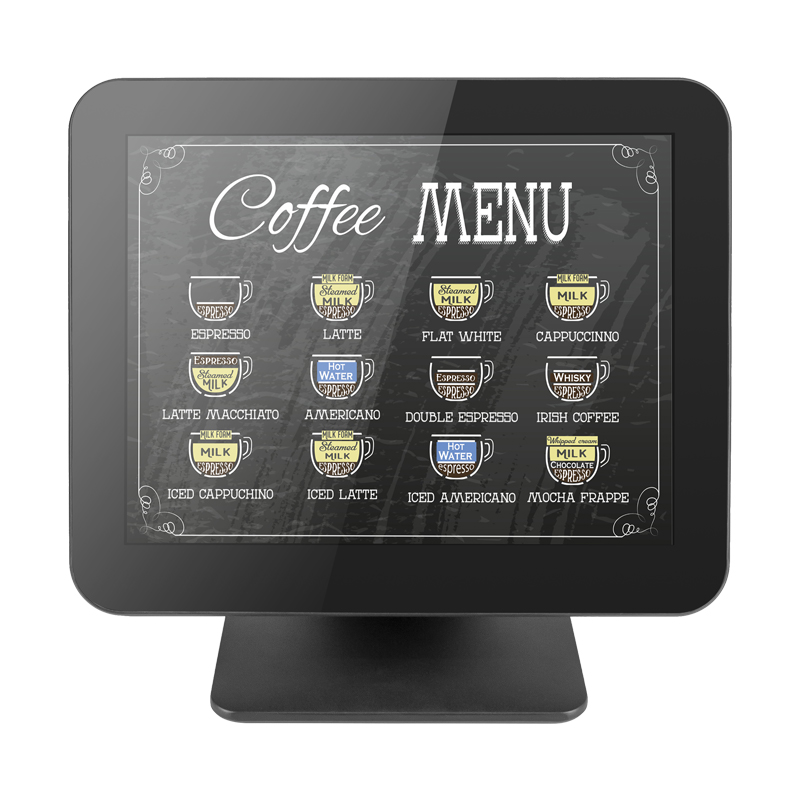 Low price of Brand new countertop pos machine full set touch screen cash register for snack