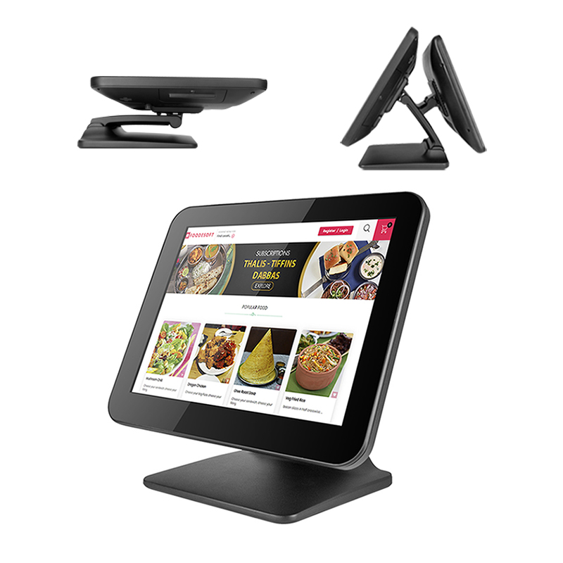 Low price of Brand new countertop pos machine full set touch screen cash register for snack