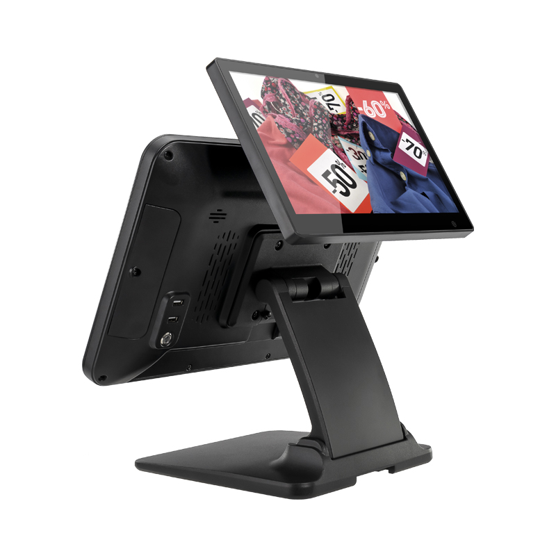Licon 15.6 inch hot sale foldable pos terminal monitor touch screen pos pc monitor for business