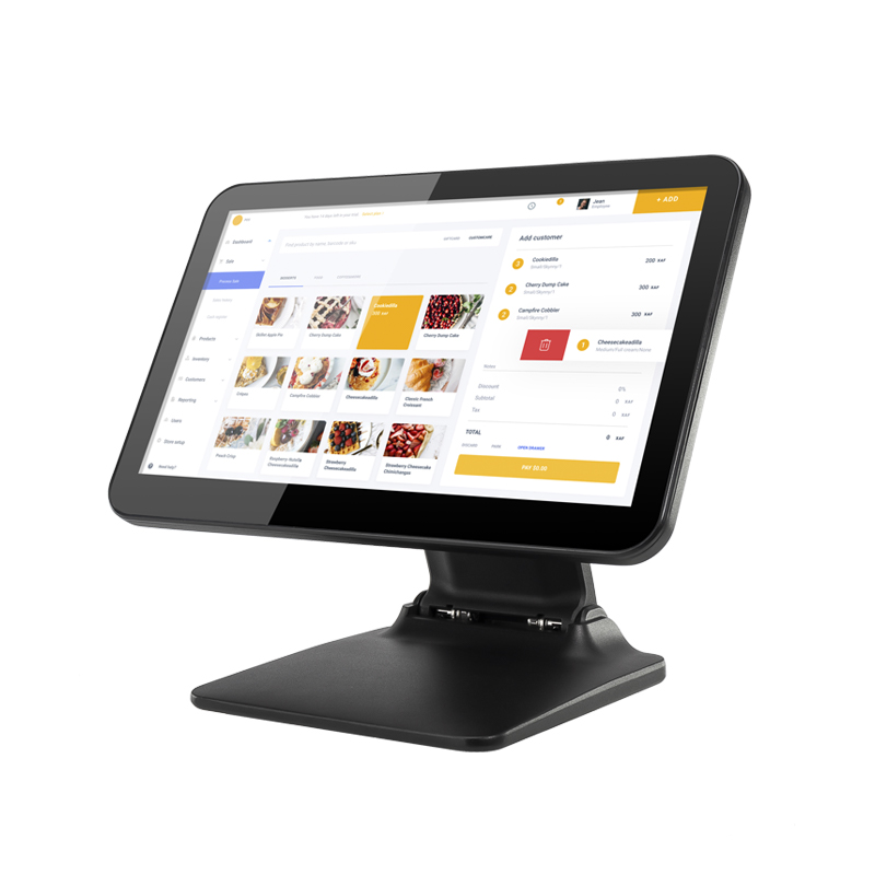 pos machine 15.6 inch retail restaurant terminal windows 10 pos