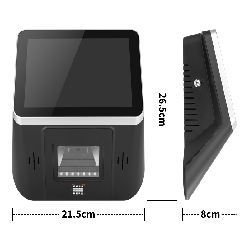 Low price pda 8 inch android price checker android 2d barcode scanner