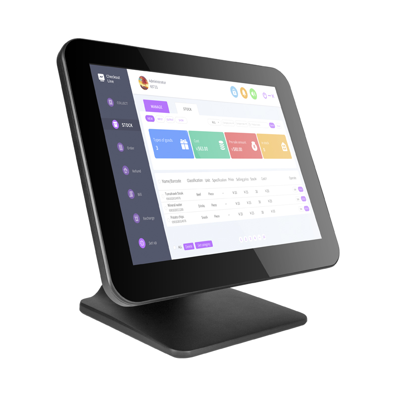 Factory POS Cash Register for Sale POS Windows Device 15 inch Aluminum Point of Sales Terminal