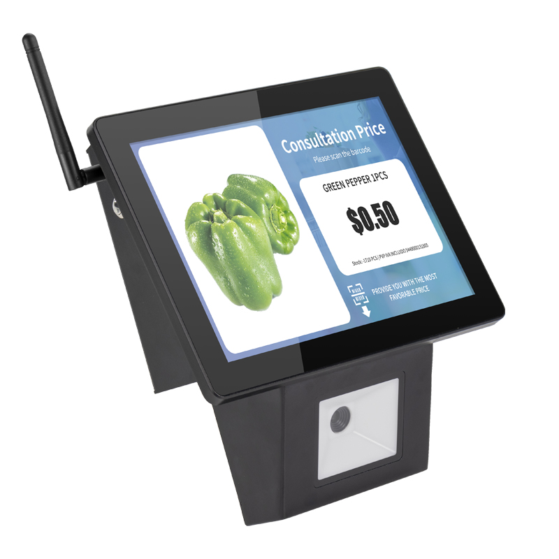 Licon QR Device with Scanner Price Checker Supplier Barcode Scanner with Touch Screen