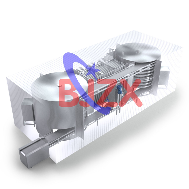 Pastry dairy frozen machine IQF