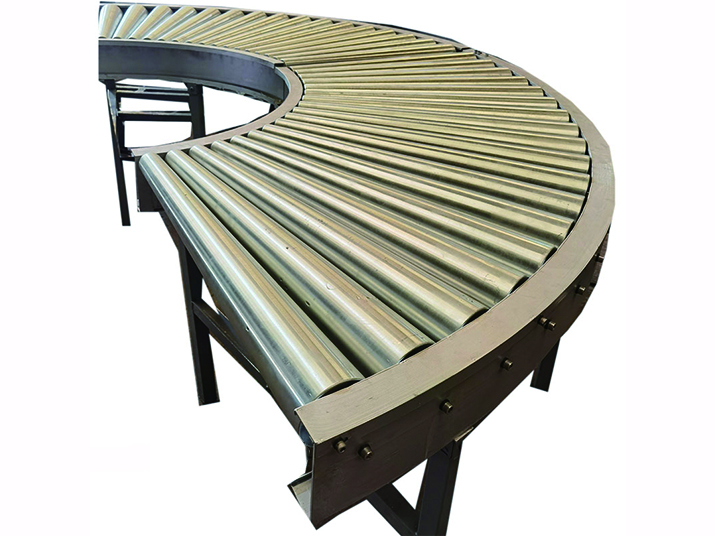 Stainless steel turning conveyor