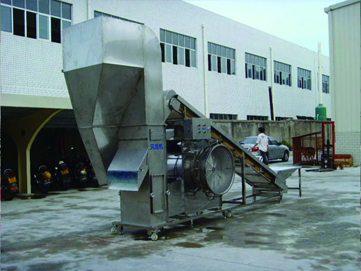 Wheat sorghum soybean tea air separator