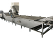 Pasteurizing blanching machine