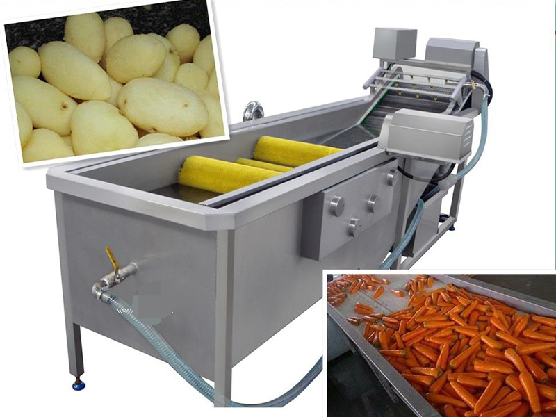 Root vegetable washing machine