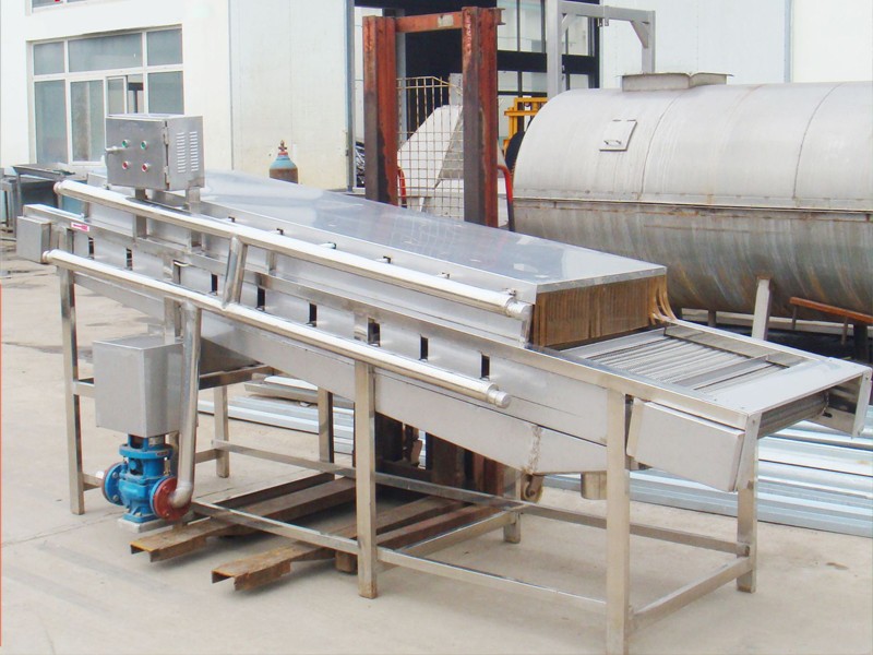 Roller peeling machine