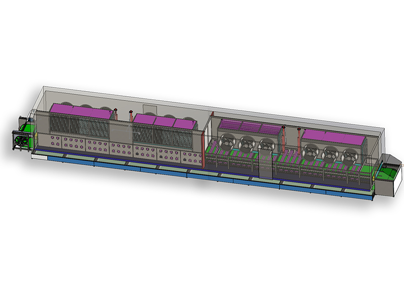 IQF Tunnel Freezer Customized Quick Freezing