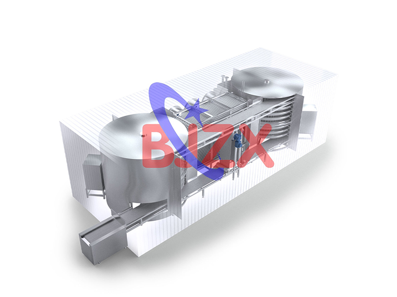 Pastry dairy frozen machine IQF