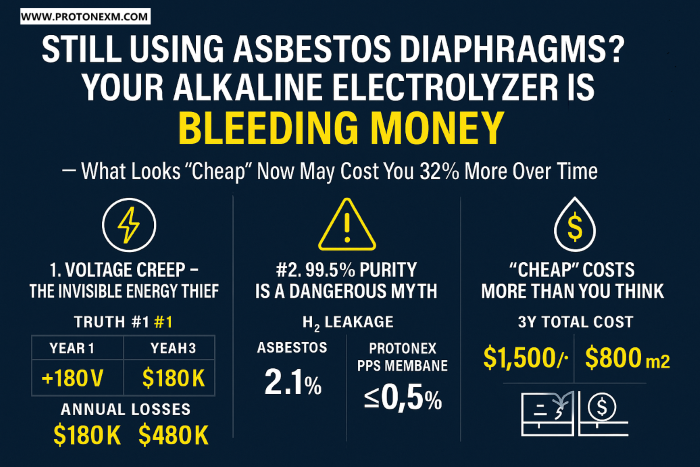 Is Asbestos Diaphragm Killing Your Electrolyzer Efficiency?