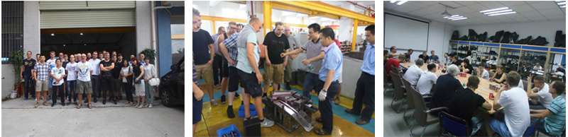 การเยี่ยมชมของลูกค้ากลุ่ม