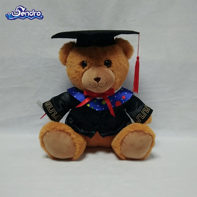 Graduation gift custom doctoral hat teddy bear