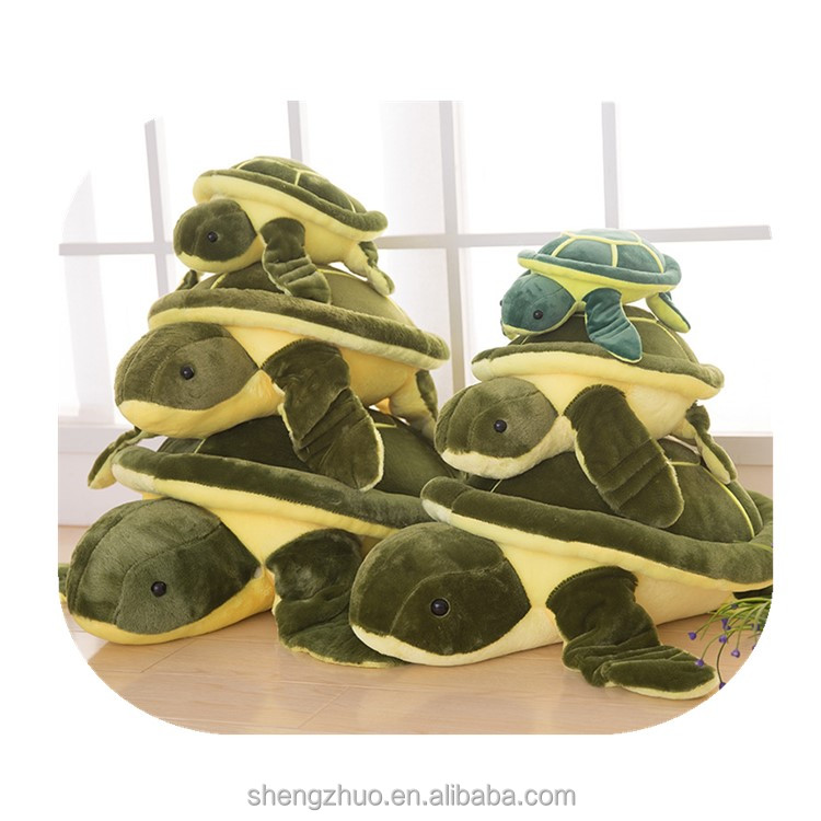 New design plush turtle toy custom stuffed sea animal toy
