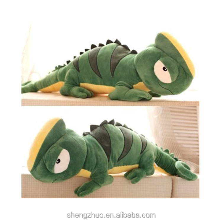 Stuffed animal doll chameleon lizard soft plush toy