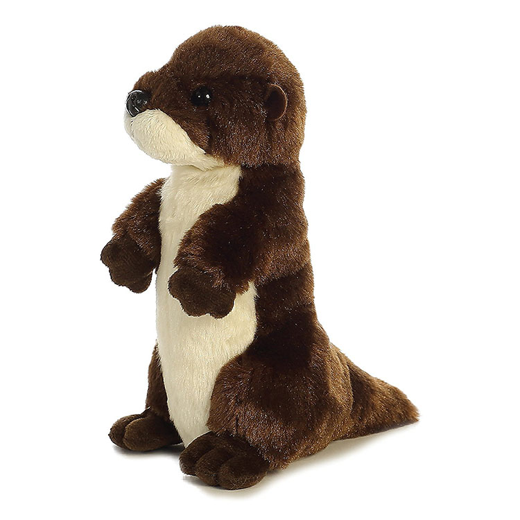Custom realistic Otter plush lifelike animals plush toy