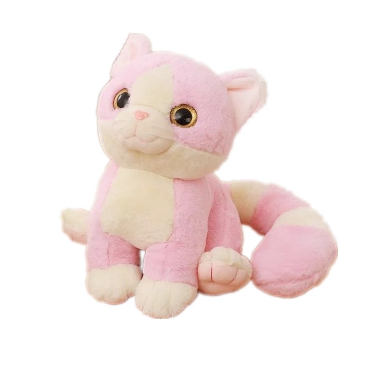 Cute cat plush toys stuffed animal cat toys with big eyes