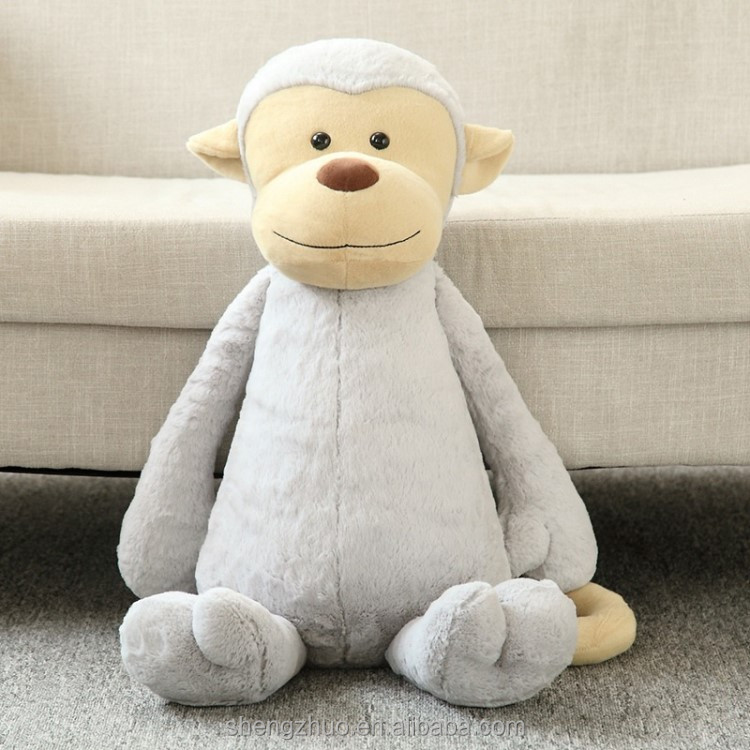 Custom stuffed animal plush baby monkey toy