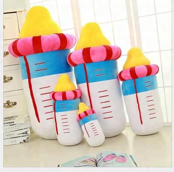 Milk bottle plush pillow soft feeding bottle stuffed toy throw pillow