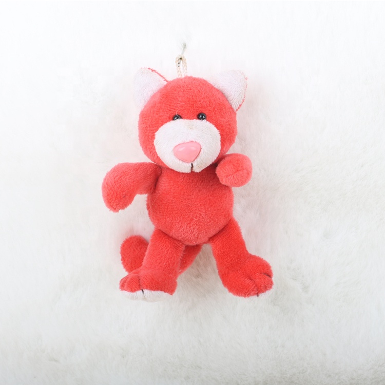 Custom bear plush keychain toys