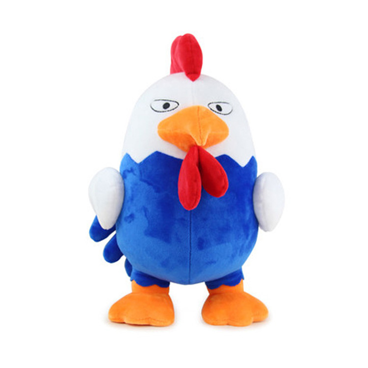 Cartoon new year animal mascot rooster plush toys