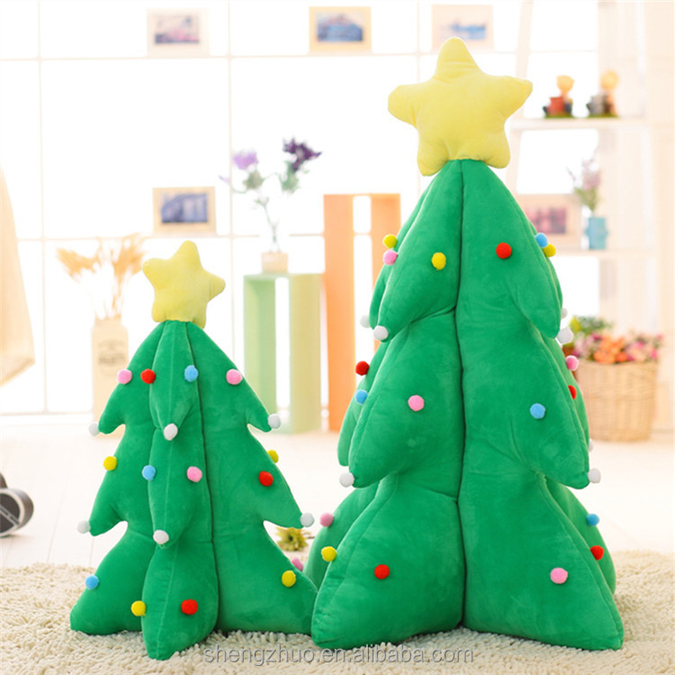 Festival holiday plush stuffed Christmas tree toy